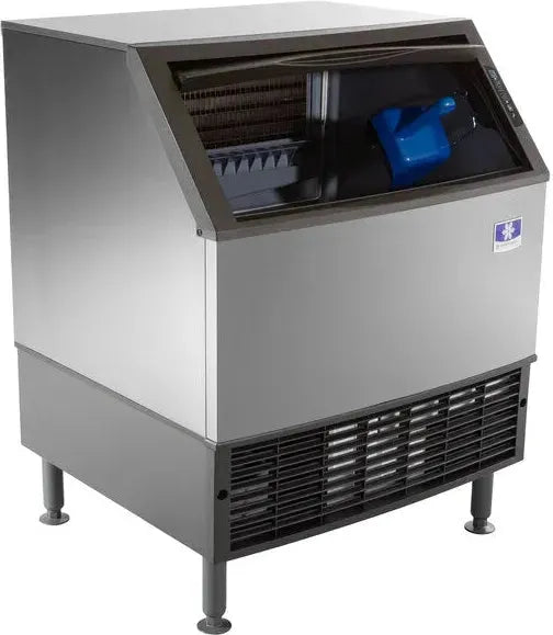 Manitowoc - 115V Volt Grounded Power Cord 30" Water Cooled Undercounter Half Dice Cube Ice Machine with 290 lbs Production Per 24 Hours - UYF0310W-161B