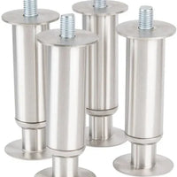 Manitowoc - 12" Adjustable Secured Stainless Steel Flanged Feet, Pack of 4 - K00144