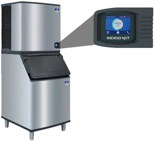 Manitowoc - 120V 29.5" Remote CVD Technology Full Size Cube Ice Machine With 1200 lbs Production Per 24 Hours - IDT1200C-161