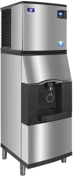 Manitowoc - 120V, 30" Touchless Hotel Ice Dispenser with Water Valve - SFA292-161