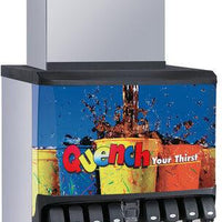 Manitowoc - 120V 30.5" Remote CVD Technology Half Size Cube Ice Machine With 1020 lbs Production Per 24 Hours - IBT1020C-161