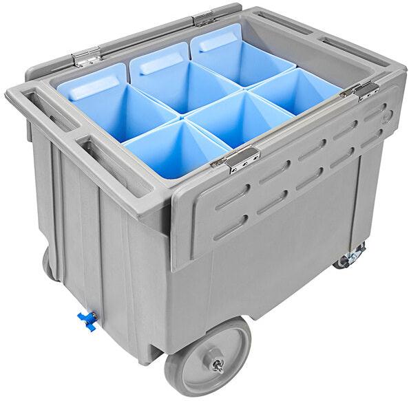 Manitowoc - 16 lbs Ice Tote for Manitowoc Ice Transport Cart, Pack of 6 - K00501