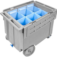 Manitowoc - 16 lbs Ice Tote for Manitowoc Ice Transport Cart, Pack of 6 - K00501