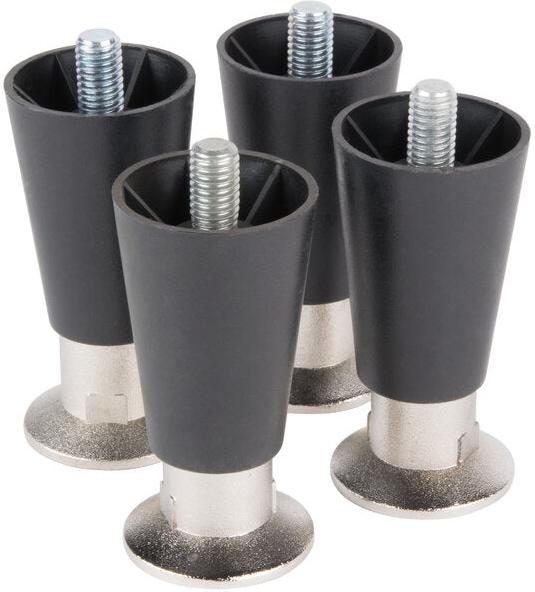 Manitowoc - 4" Black Legs, Set of 4 - K00176