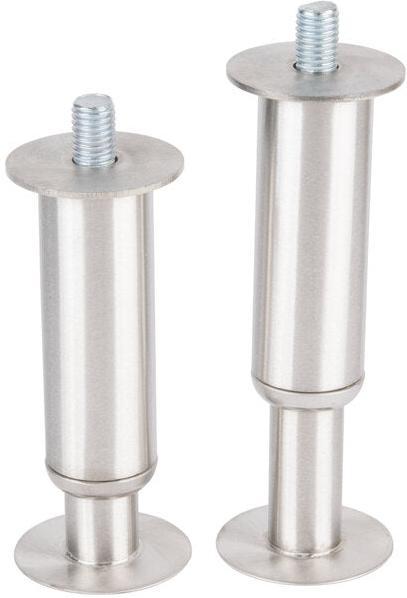 Manitowoc - 4.6" Adjustable Stainless Steel Flanged Feet, Set of 4 - K00153