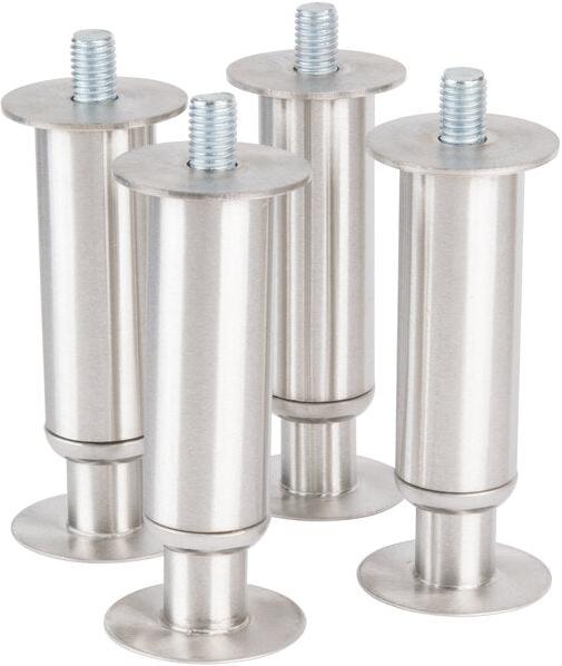 Manitowoc - 4.6" Adjustable Stainless Steel Flanged Feet, Set of 4 - K00153