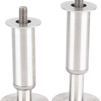 Manitowoc - 6" Adjustable Secured Stainless Steel Flanged Feet, Pack of 4 - K00145