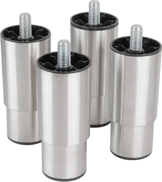Manitowoc - 6" Adjustable Stainless Steel Bin Legs, Set of 4 - K00350