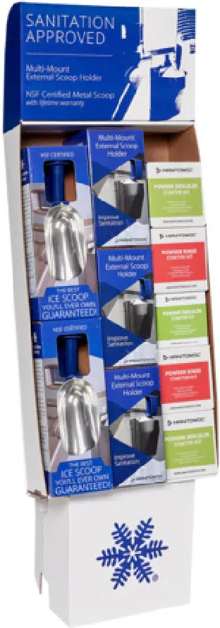 Manitowoc - Cardboard Merchandiser For Holding Sanitation Sanitizer - K00511