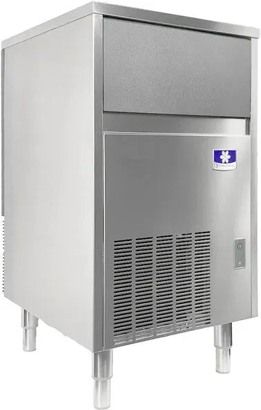 Manitowoc - CrystalCraft 120V 20" Air Cooled Undercounter Square Cube Ice Machine with 38 lb. Bin - USP0100A-161