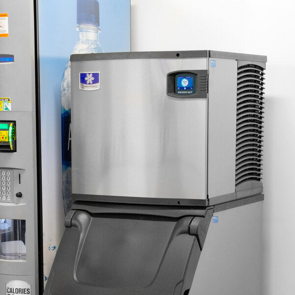 Manitowoc - Indigo NXT 120V 22" Water Cooled Half Dice Cube Ice Machine with 460 lbs/24 Hr - IYT0420W-161