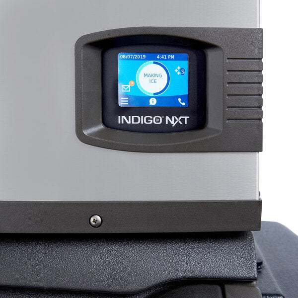 Manitowoc - Indigo NXT 120V 30" Air Cooled Half Dice Cube Ice Machine with Luminice II Built In - IYP0500A-161X
