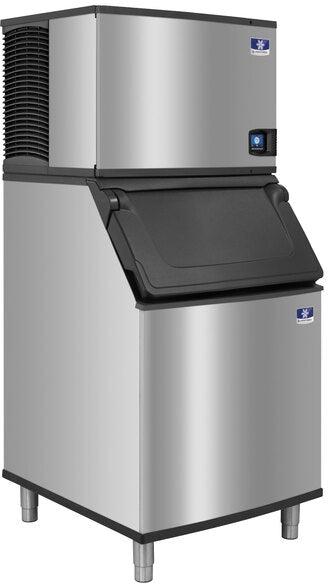 Manitowoc - Indigo NXT 120V 30" Air Cooled Half Dice Cube Ice Machine with Luminice II Built In - IYP0500A-161X