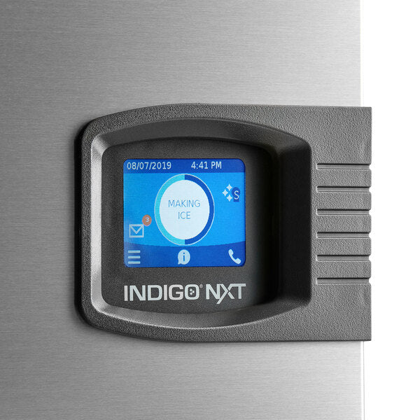 Manitowoc - Indigo NXT 120V 30" Air Cooled Half Dice Cube Ice Machine with Luminice II Built In - IYT0500A-161X