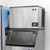 Manitowoc - Indigo NXT 120V 30" Water Cooled Full Dice Cube Ice Machine with 550 lbs Production Per 24 Hours - IDT0500W-161
