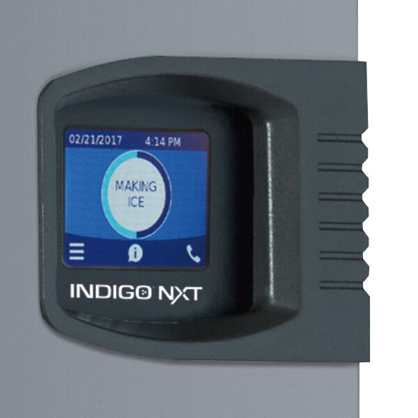 Manitowoc - Indigo NXT 208-240V, 3 Phase, 30" Remote Cooled Half Dice Cube Ice Machine With 1215 lbs/24 Hr - IYT1200N-263