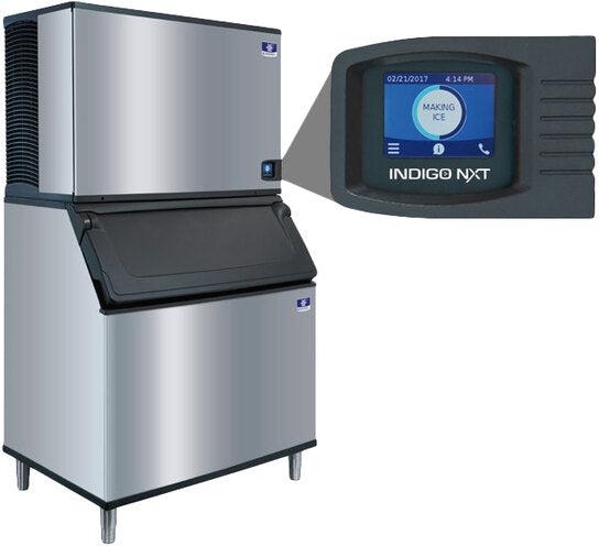 Manitowoc - Marine Model 208-240V, 3P 34" Water Cooled Half Size Cube Ice Machine With 1900 lbs Production Per 24 Hours - IYT1900W-263EM