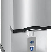 Manitowoc - NEO 120V 35" Air Cooled Countertop Nugget Ice Maker and 10 lbs. Bin with CNP Solid Panel - CNF0201A-161N