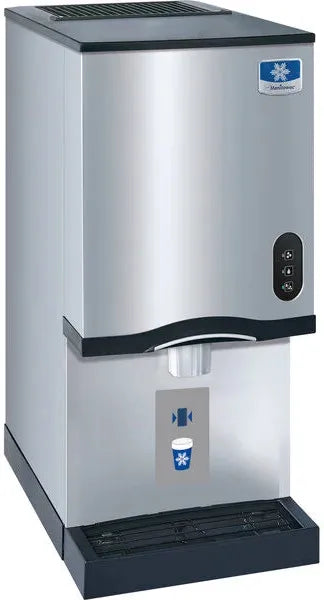 Manitowoc - NEO 240V 35" Air Cooled Countertop Nugget Ice Maker and 10 lbs. Bin with Lever Dispensing - CNF0201A-251L