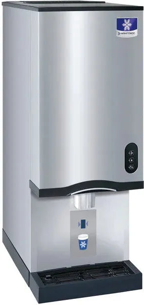 Manitowoc - NEO 240V 35" Air Cooled Countertop Nugget Ice Maker and 20 lbs. Bin with Lever Dispensing - CNF0202A-251L