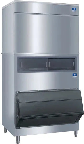 Manitowoc - S-Series 208-240V 48" Water Cooled Half Size Cube Ice Machine With 3200 lbs Production Per 24 Hours and High Pressure Water Value - SYT3000W-263H