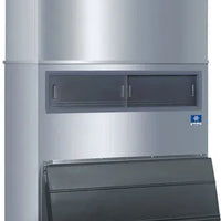 Manitowoc - S-Series 208-240V 48" Water Cooled Half Size Cube Ice Machine With 3200 lbs Production Per 24 Hours and High Pressure Water Value - SYT3000W-263H