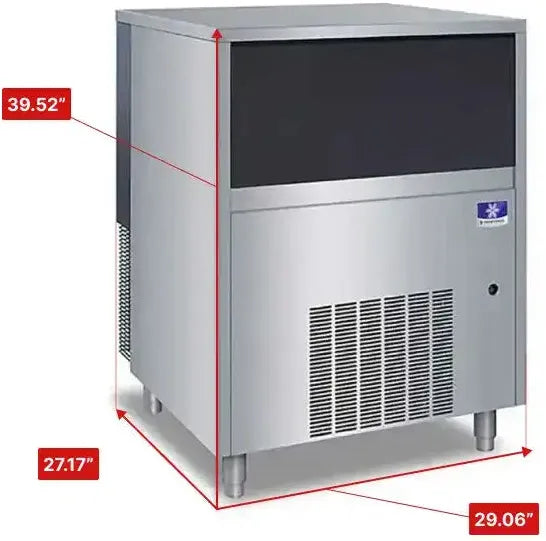 Manitowoc - Undercounter 240V 29.06" Air Cooled Nugget Ice Maker With 325 lbs Production Per 24 Hours - UNK0300AZ-251