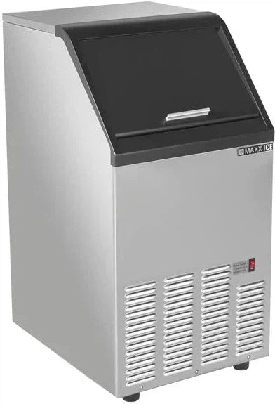Maxx Cold - 85 lb Stainless Steel Half-Dice Self-Contained Ice Machine - MIM85H