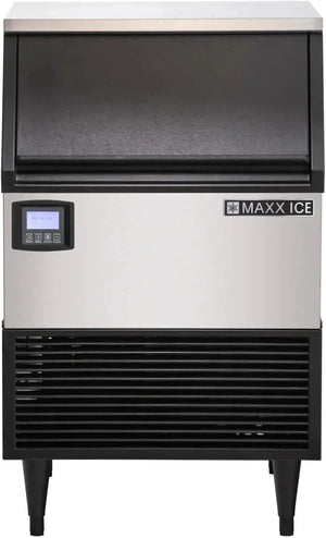 Maxx Cold - Intelligent Series 260 lb Stainless Steel Full-Dice Ice Machine - MIM260N