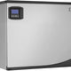 Maxx Cold - Intelligent Series 370 lb Stainless Steel Half-Dice Modular Ice Machine - MIM370NH
