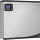 Maxx Cold - Intelligent Series 650 lb Stainless Steel Half-Dice Modular Ice Machine - MIM650NH