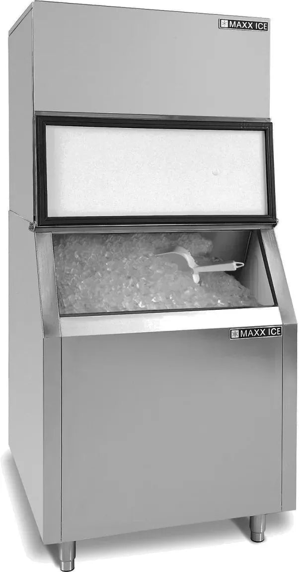 Maxx Ice - 208-240V 1000 lbs Silver Stainless Steel Modular Ice Machin ...