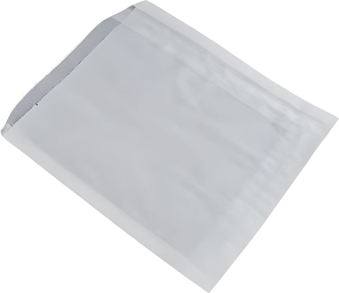 McNairn - 6" x 2" x 9" White Greaseproof Jumbo Sandwich Paper Bags, Pack of 1000 - 2061009