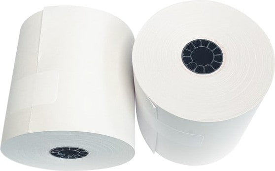 Mcdermid Paper Converters - 3" x 85 ft 2-Ply Register Cash Rolls, 50/Rl - 33201