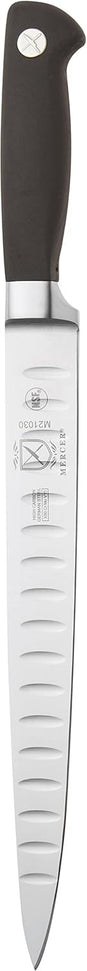 Mercer - 10" German Steel Granton Edge Carving Knife with Black Handle – M21030