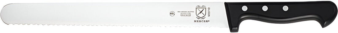 Mercer - 11" Japanese Steel Black Wavy Edge Slicer - M23710