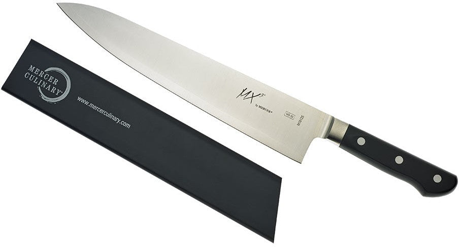 Mercer - 11" x 2.5" Polystyrene Black Knife Guard - M33125P