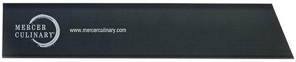 Mercer - 11" x 2.5" Polystyrene Black Knife Guard - M33125P