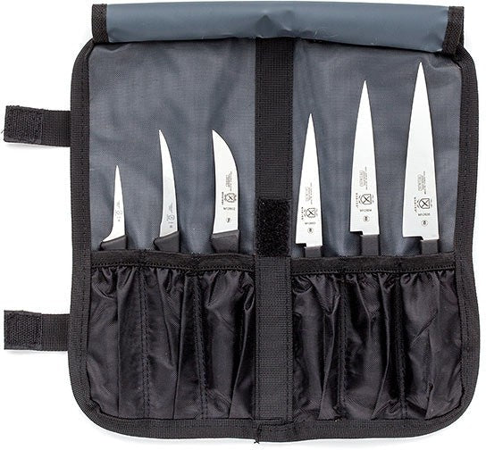 Mercer - 11" x 5.25" German Steel Carving Knife with Black Handle, Pack Of 7 - M12610