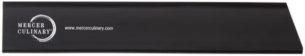 Mercer - 12" x 2" Polystyrene Black Knife Guard - M33114P