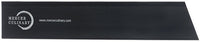 Mercer - 12" x 2.5" Polystyrene Black Knife Guard - M33126P