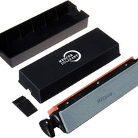Mercer - 14.25" x 4.75" x 4" Black 3 Way Knife Sharpening System - M15930