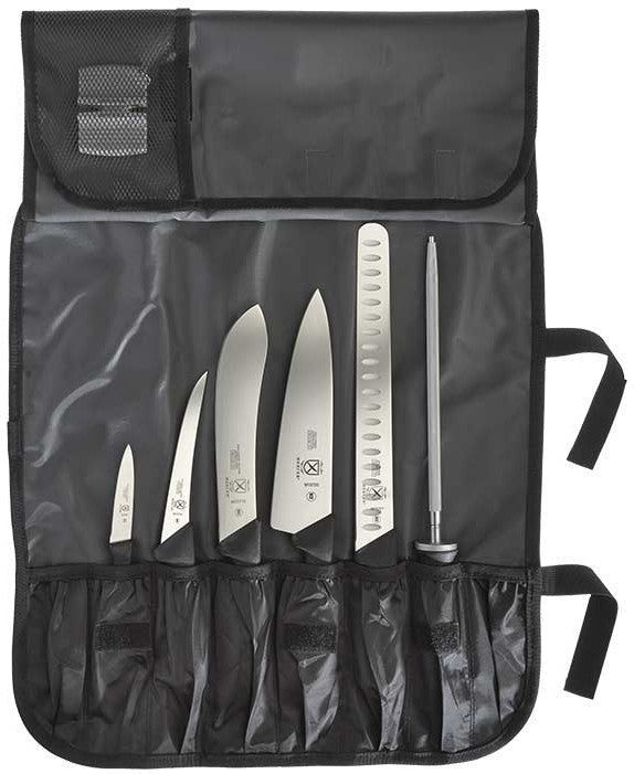 Mercer - 20.25" x 5" 1.25" German Steel BBQ Competition Pack II, Pack Of 8 - M13751