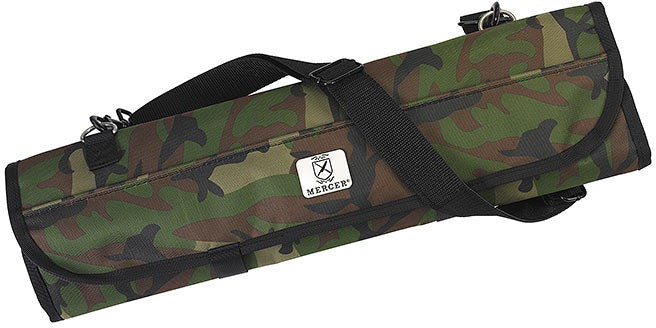 Mercer - 20.25" x 5" x 1.25" Polyester Camoflauge 7 Pocket Knife Roll - M30007CM