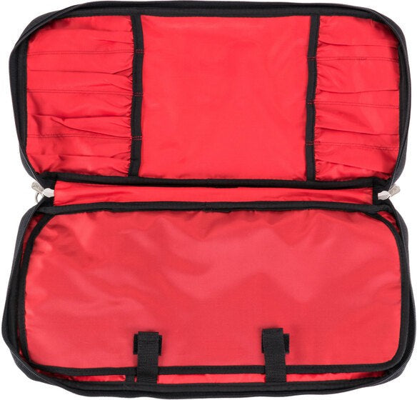 Mercer - 21" x 10" x 1.25" Polyester Black Single Zip Knife Case - M30512M