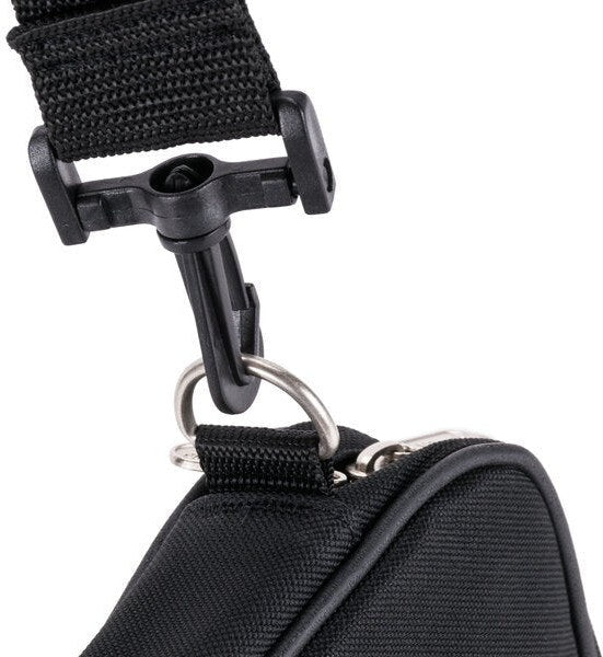 Mercer - 21" x 10" x 1.25" Polyester Black Single Zip Knife Case - M30512M