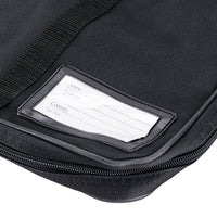 Mercer - 21" x 10" x 1.25" Polyester Black Single Zip Knife Case - M30512M