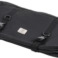 Mercer - 21" x 10" x 4" Polyester Black Triple-Zip Knife Case - M30429M