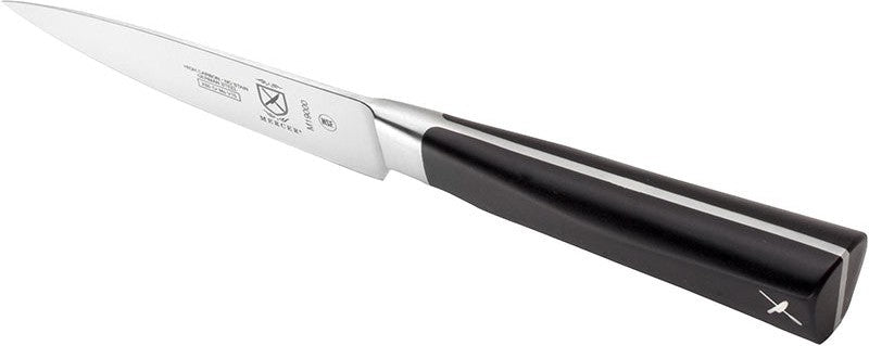 Mercer - 3.5" German Steel Black Paring Knife with Delrin Handle - M19000