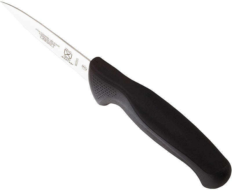 Mercer - 3.5" Japanese Steel Paring Knife with Black Handle - M22003